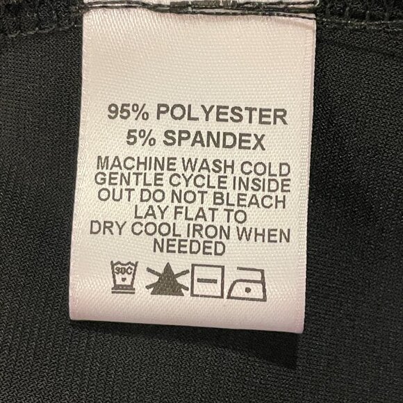 NWT KIYONNA "Miranda" Jersey Flounce Wrap Dress Flutter Sleeve Black Size XL - Picture 10 of 14